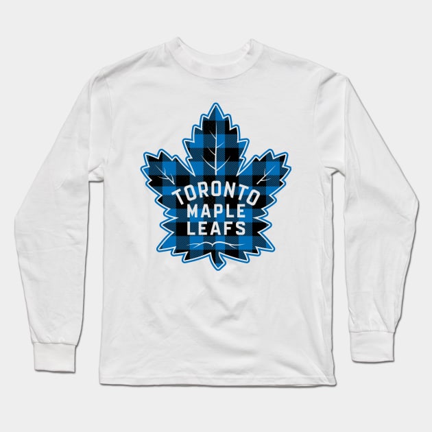 Toronto Maple Leafs Sports Long Sleeve T-Shirt by Cika Ciki